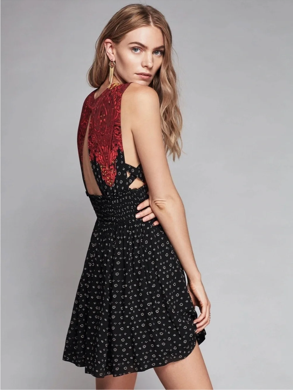 Free People Walking Through My Dreams Mini dress size medium